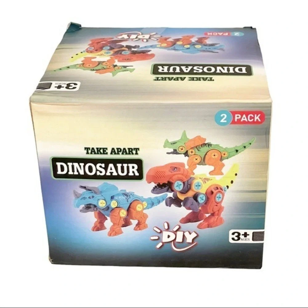 Take Apart Dinosaur Toy 2 Pack Building Toy‎ New in Box NWT Ages 3+